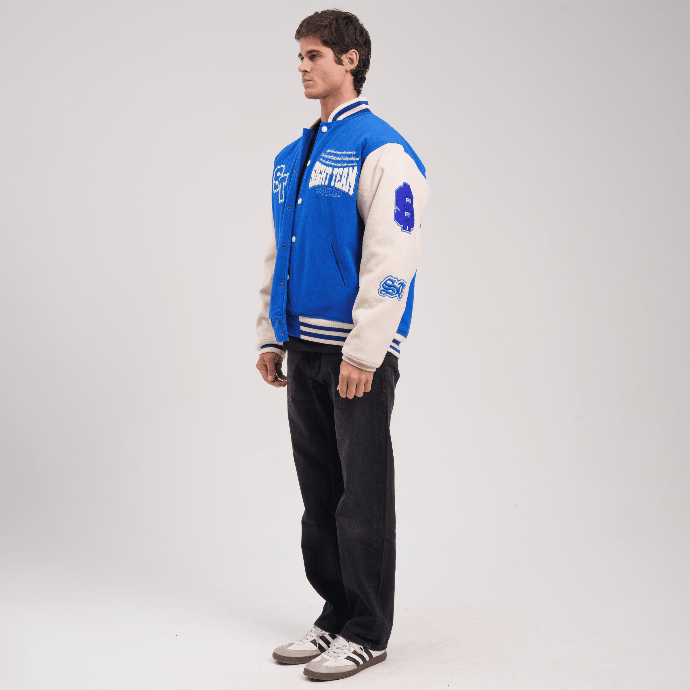 SIGHT Team Blue Varsity Jacket