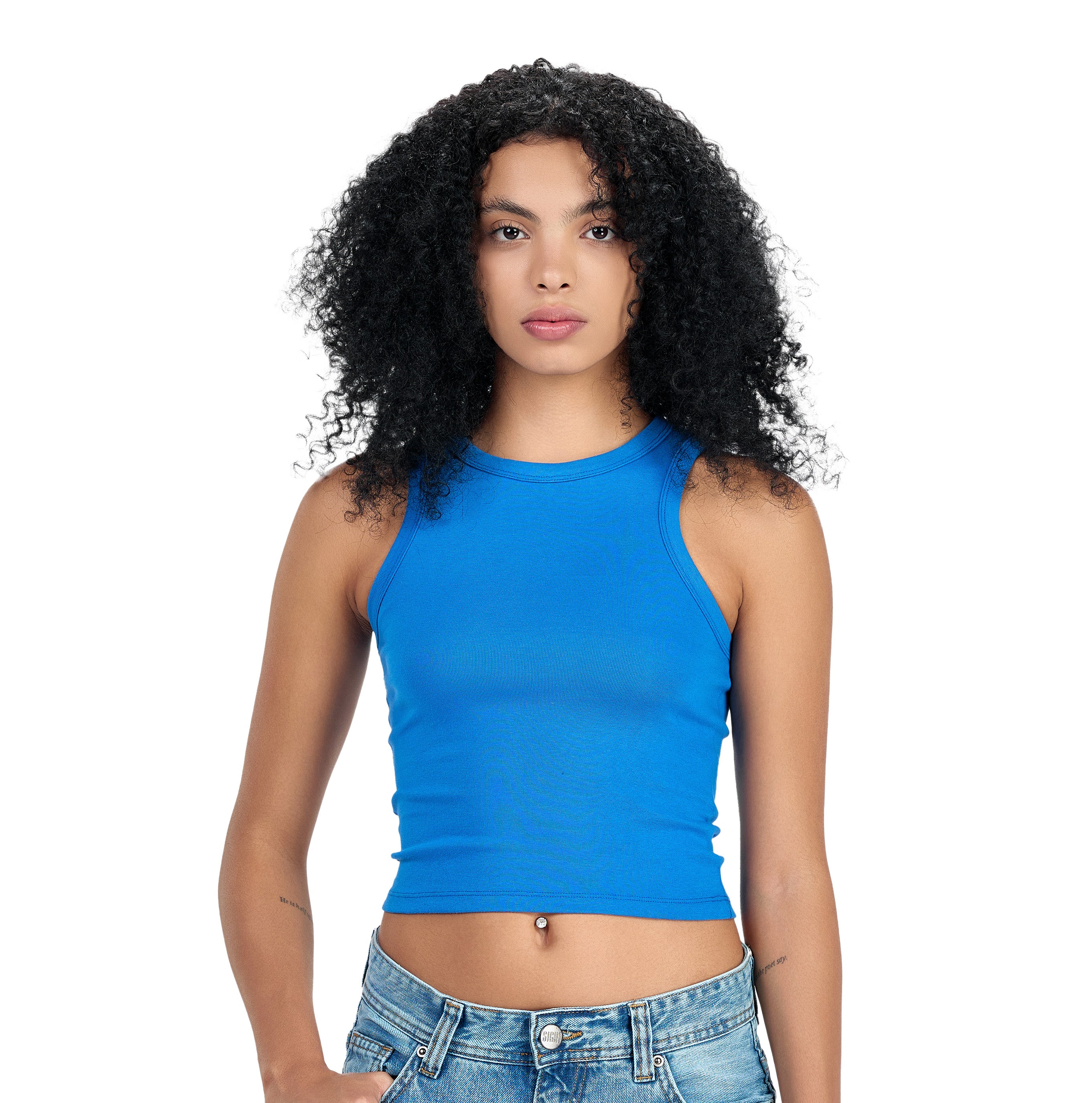 Blue Tank Top