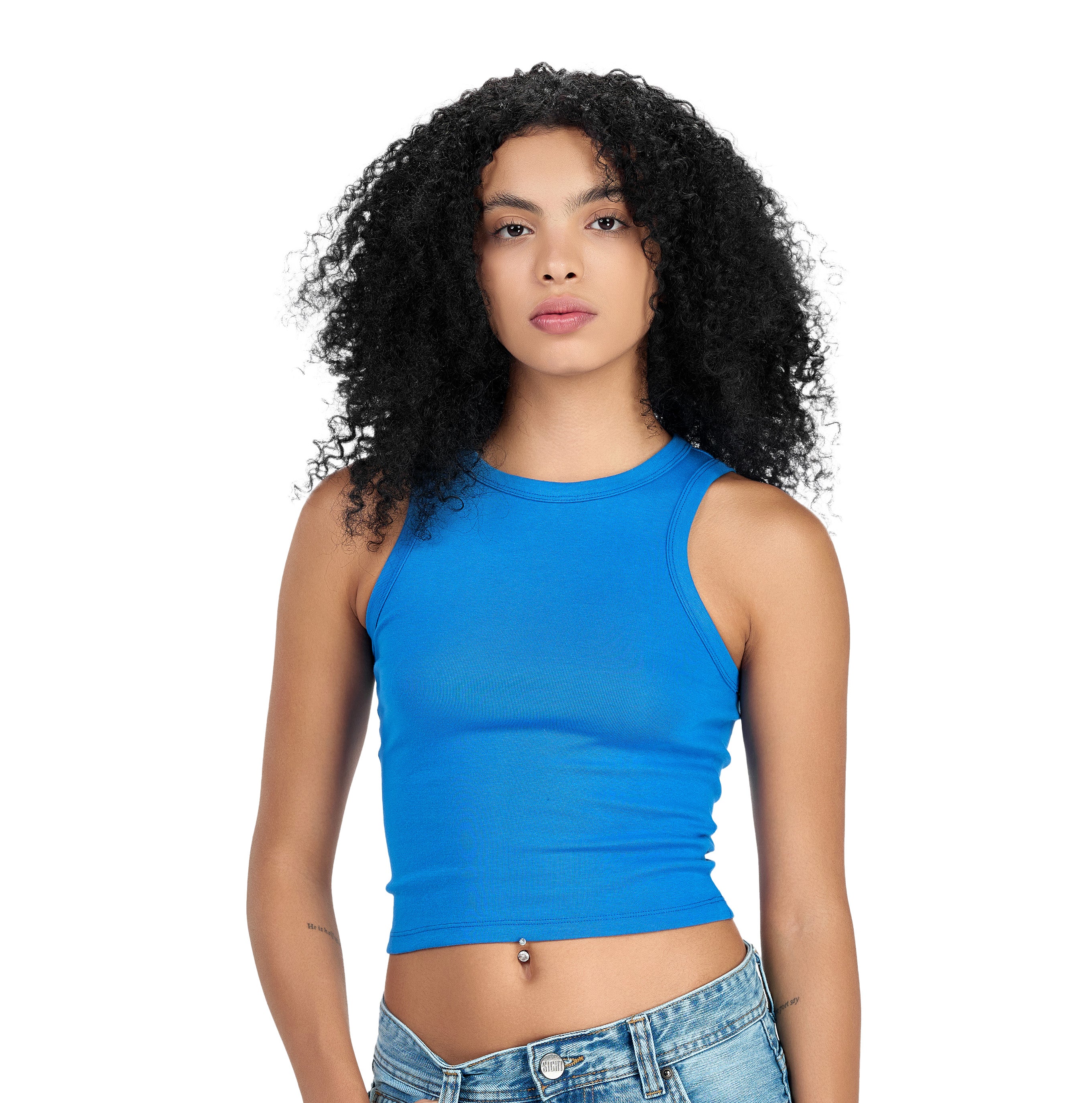 Blue Tank Top