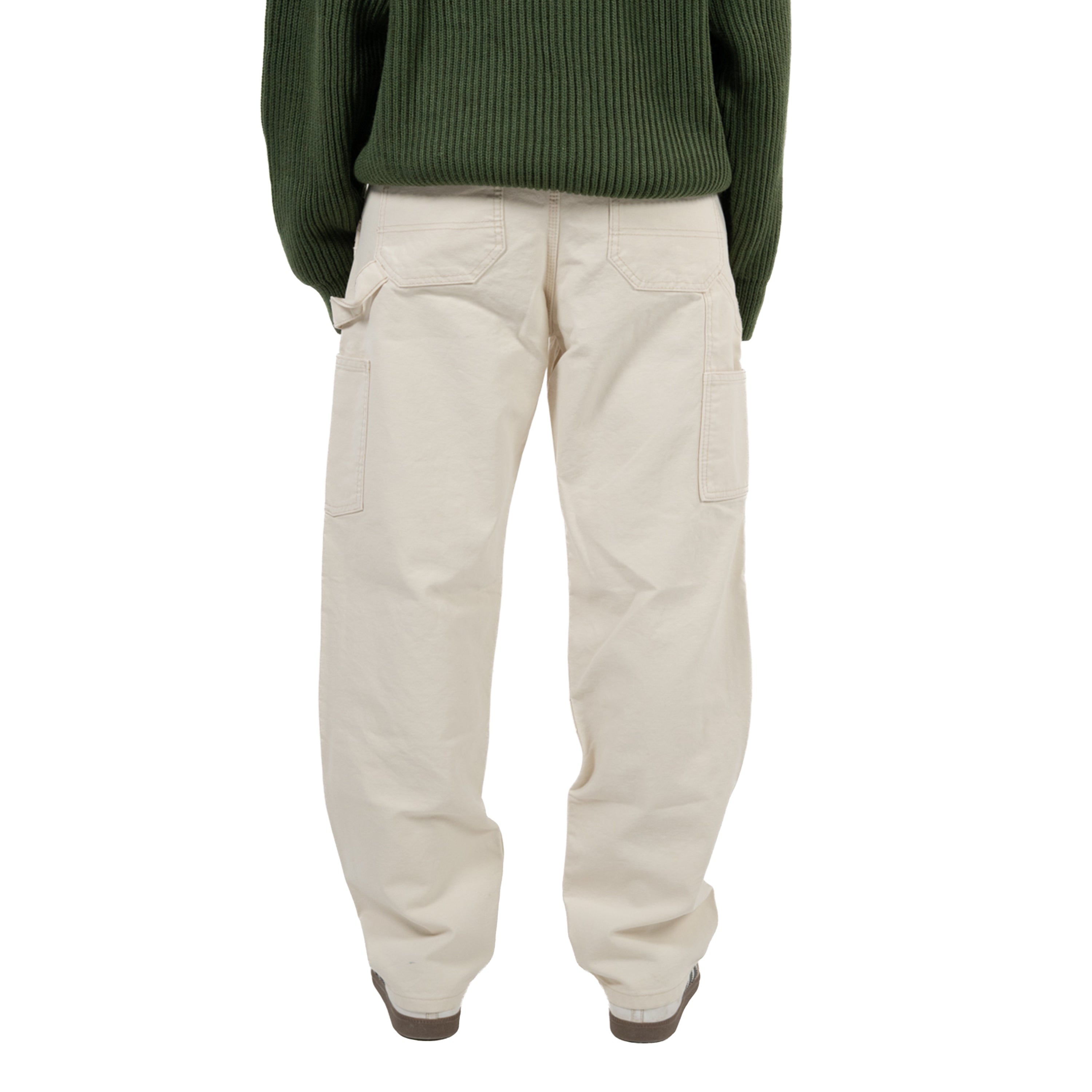 Beige Carpenter Pants