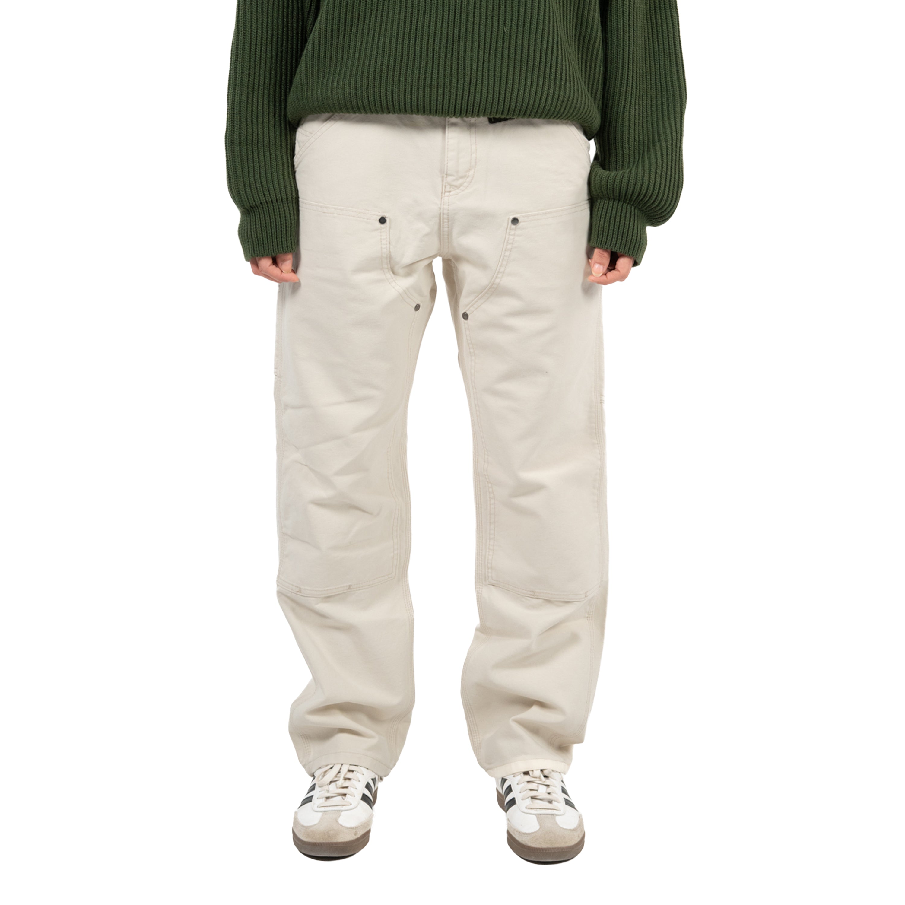 Beige Carpenter Pants
