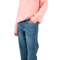 Low Waist "Old School Navy" Women Jeans