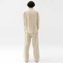 Beige Linen Pants