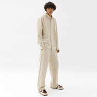 Beige Linen Pants