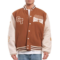 SIGHT Team Brown Varsity Jacket