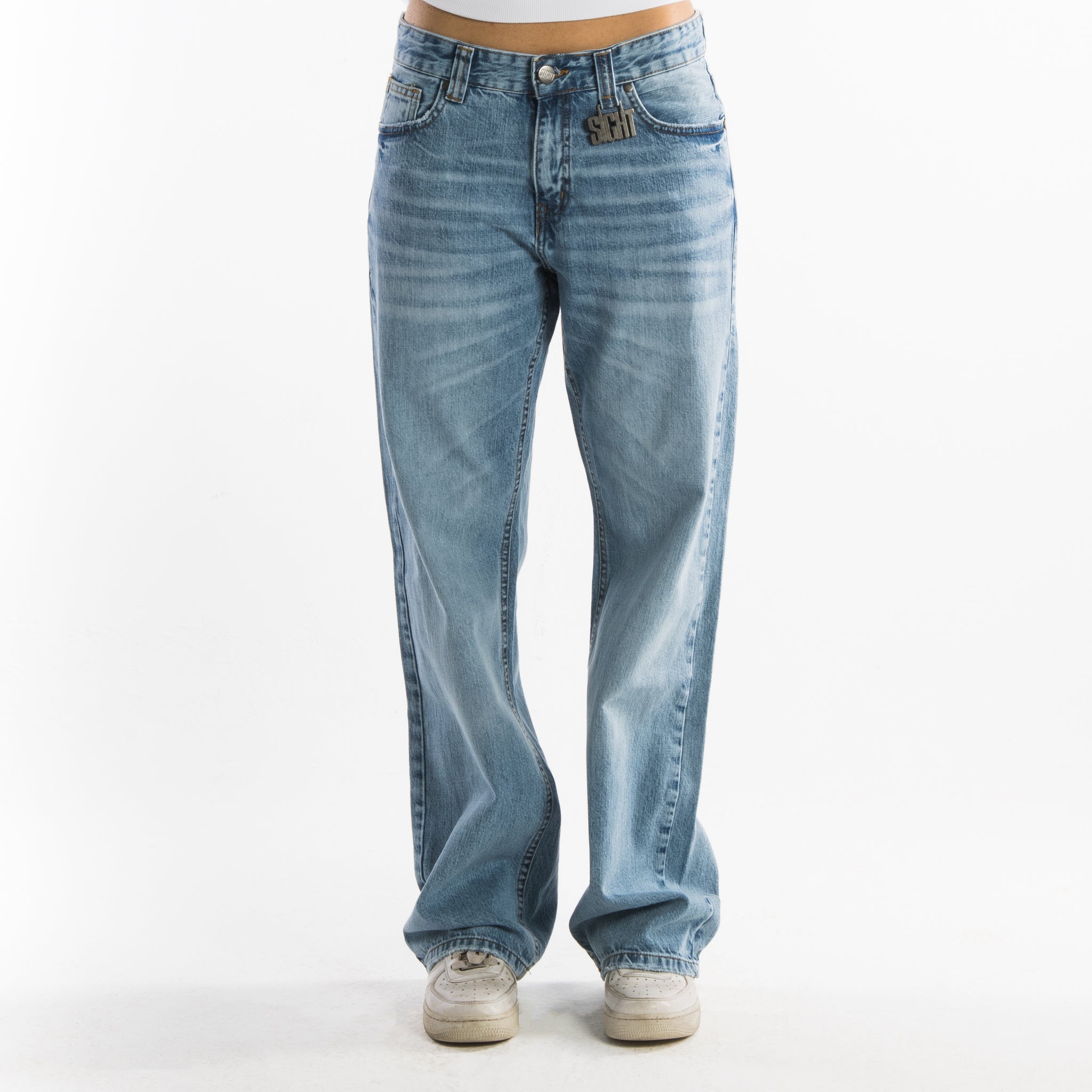 Low Waist "True Blue" Women Jeans