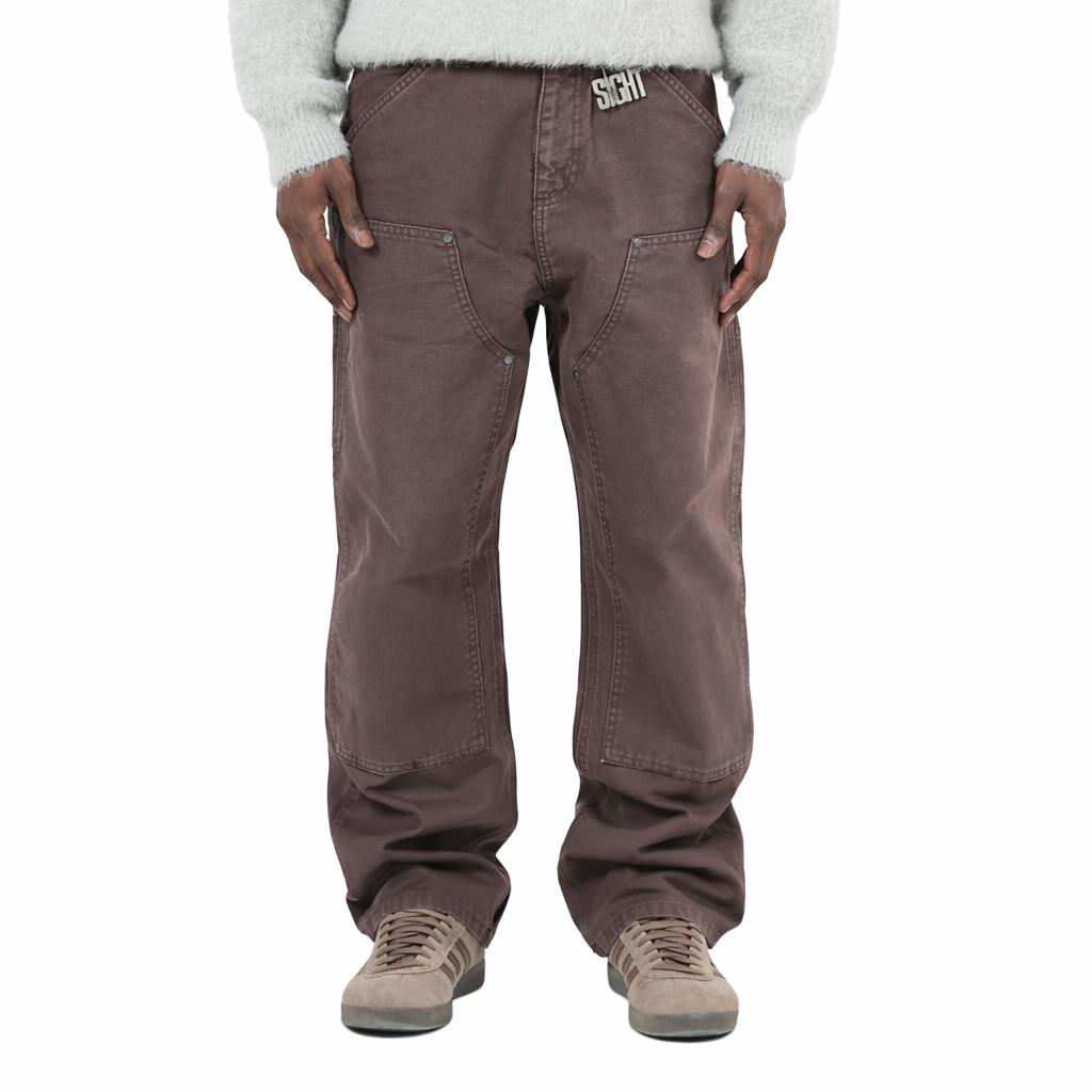 Brown Carpenter Pants