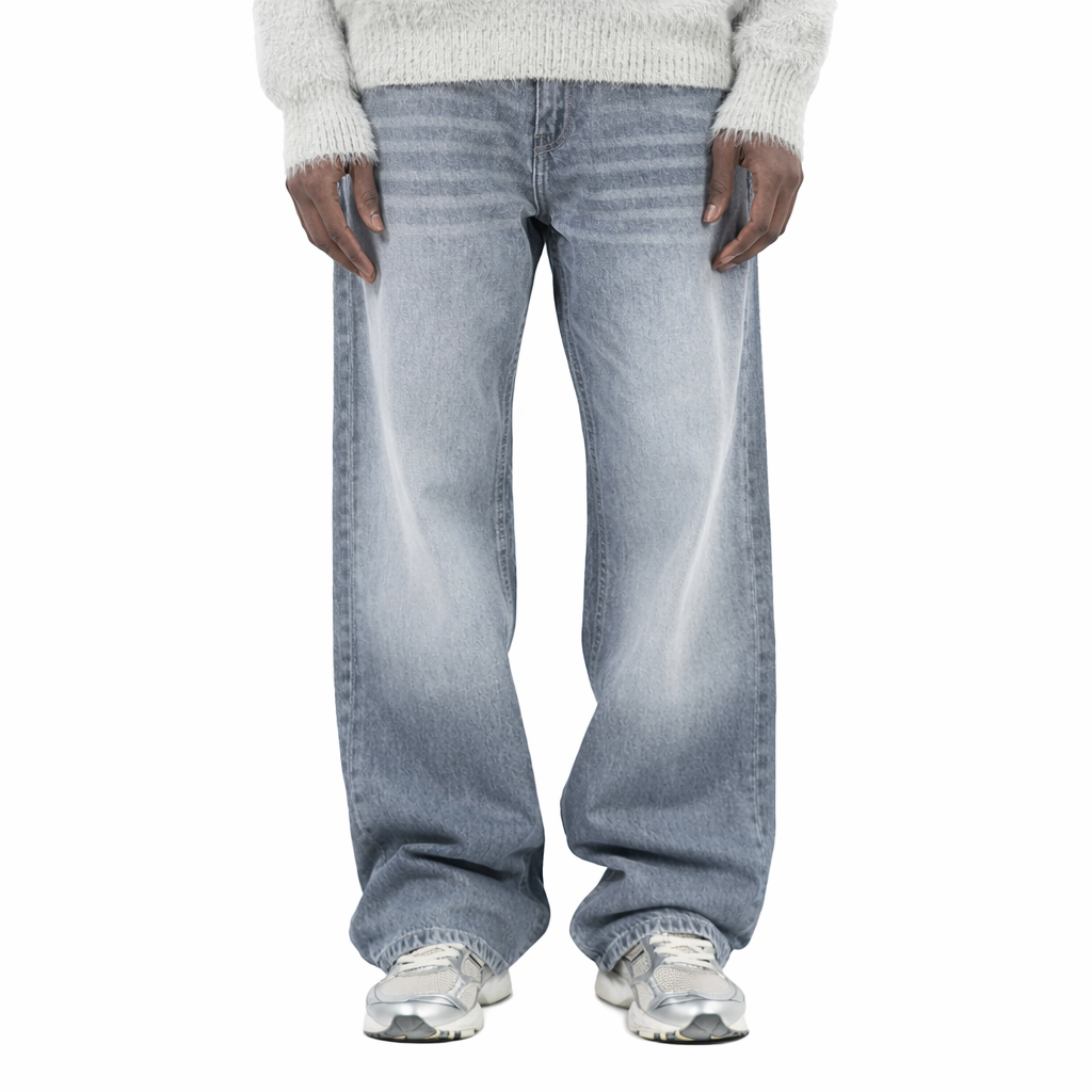 Light Grey Unisex Jeans