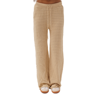 Crochet Beige Pants