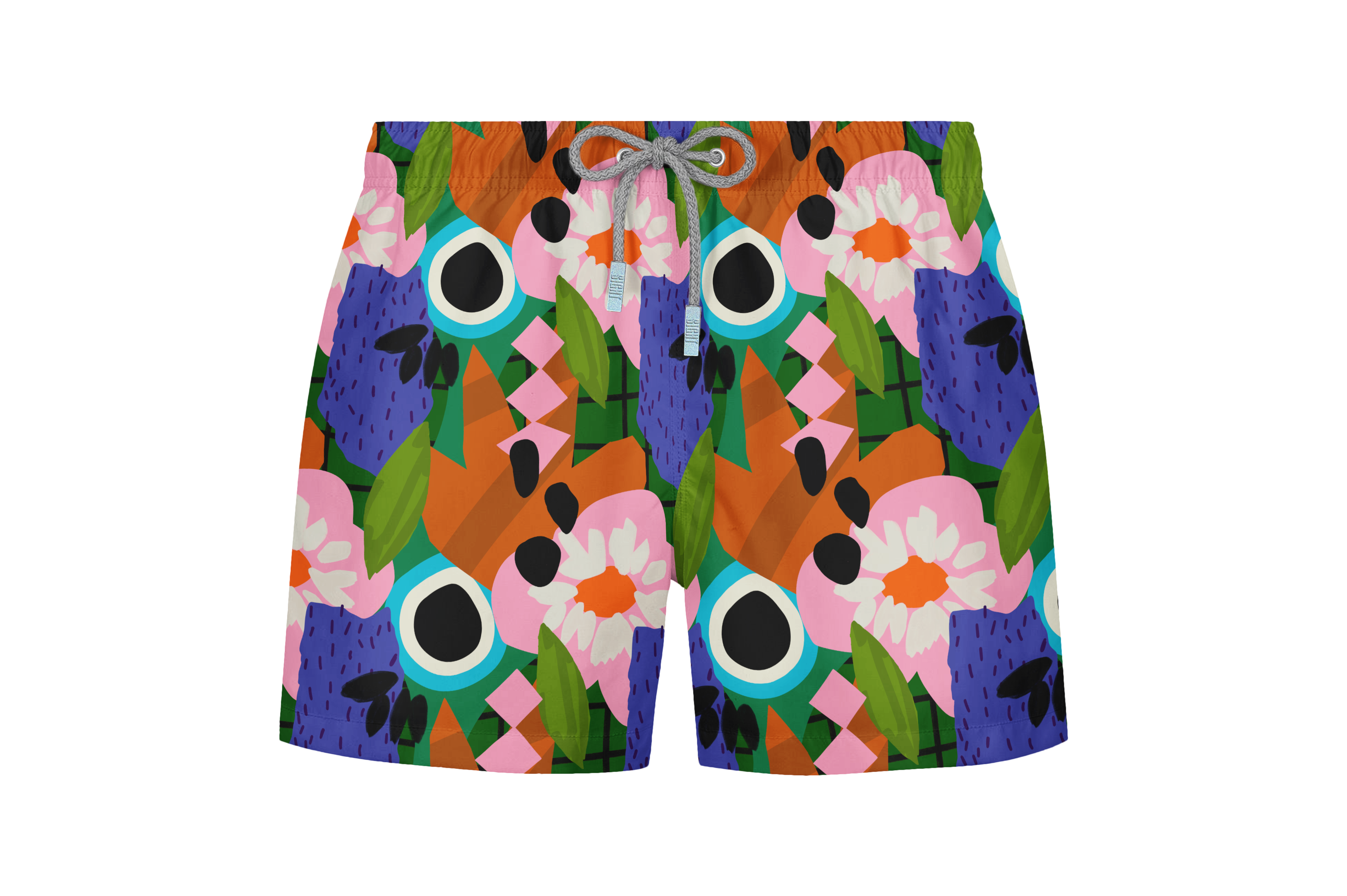 Muai Patterned Swim Shorts