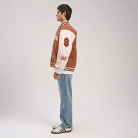 SIGHT Team Brown Varsity Jacket