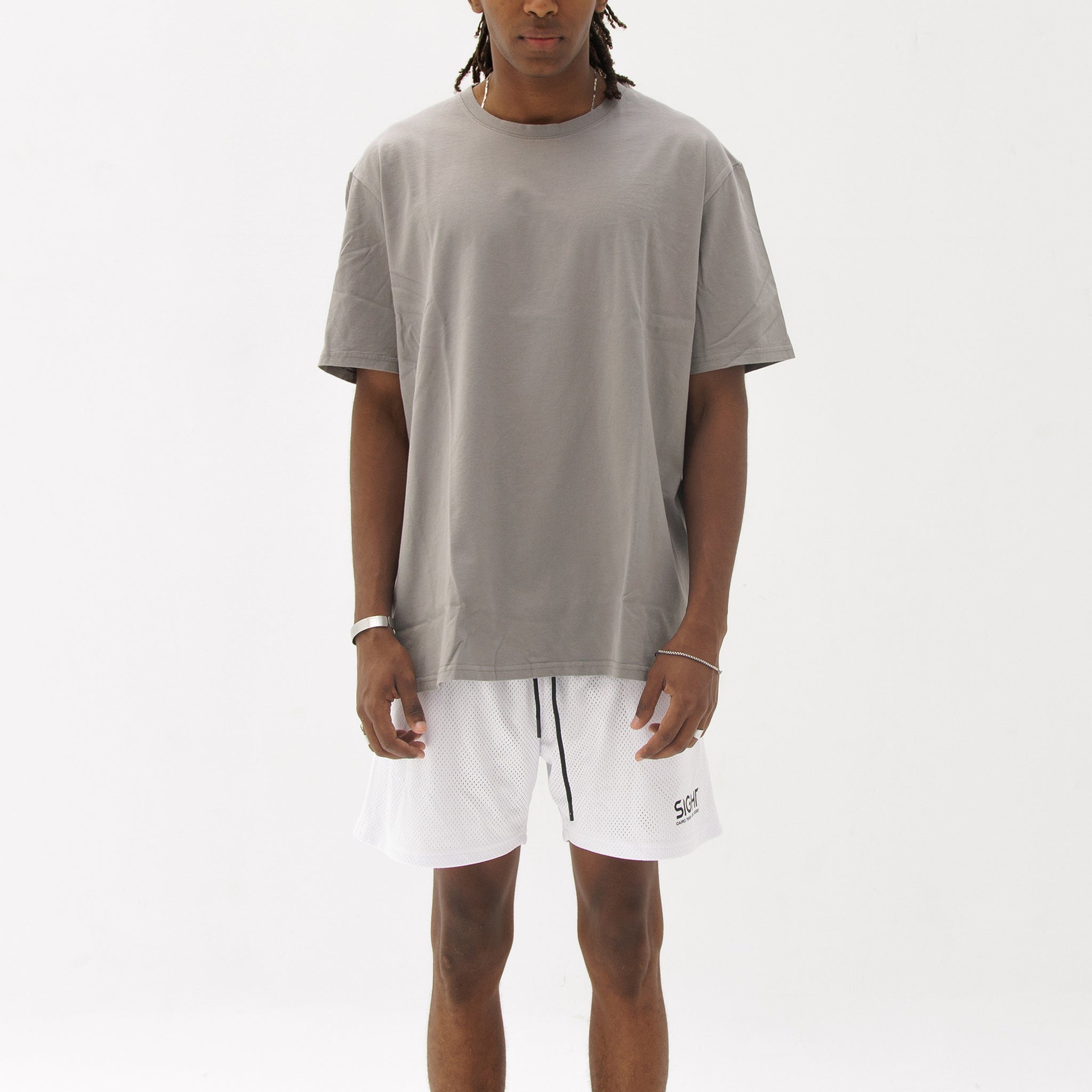 Plain Light Grey T-Shirt