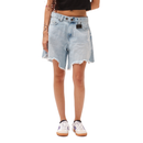 Light Blue Denim Women Shorts