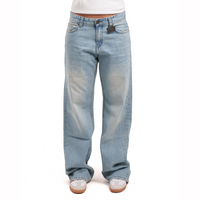 Low Waist "Faded Blue" Women Jeans