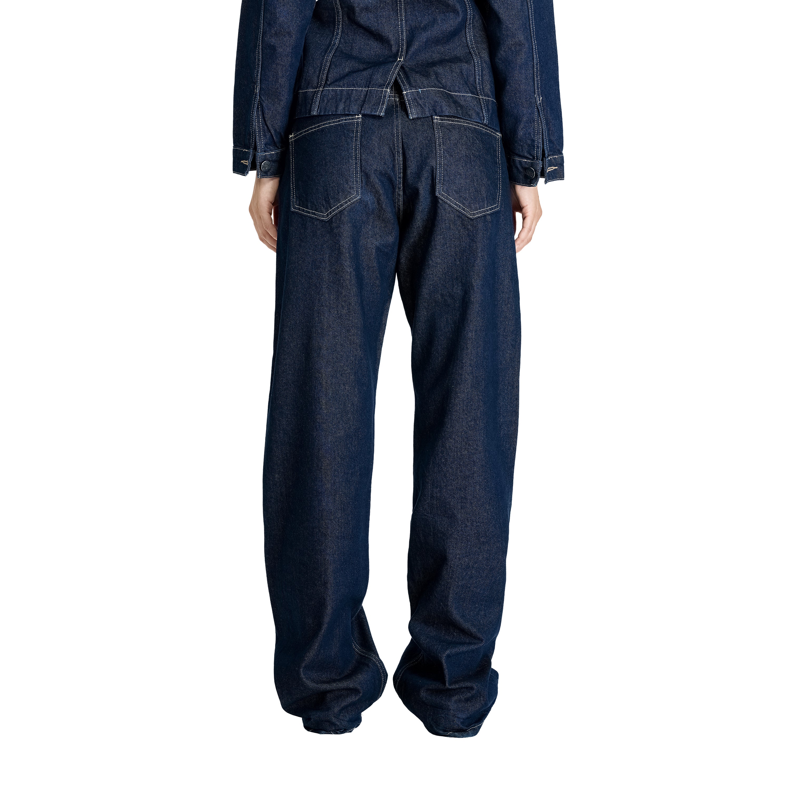 Low Waist "Raw" Women Jeans