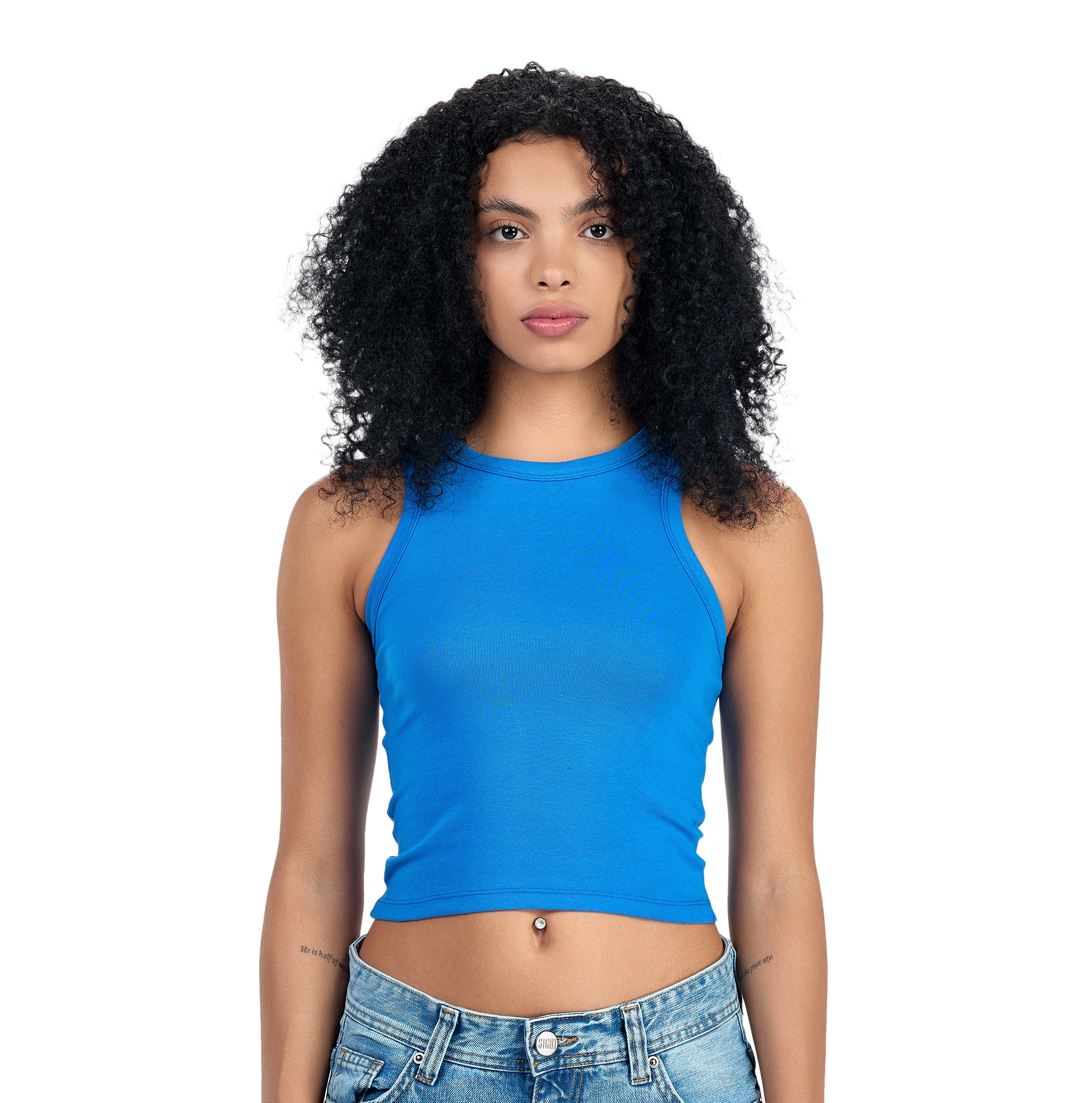 Blue Tank Top