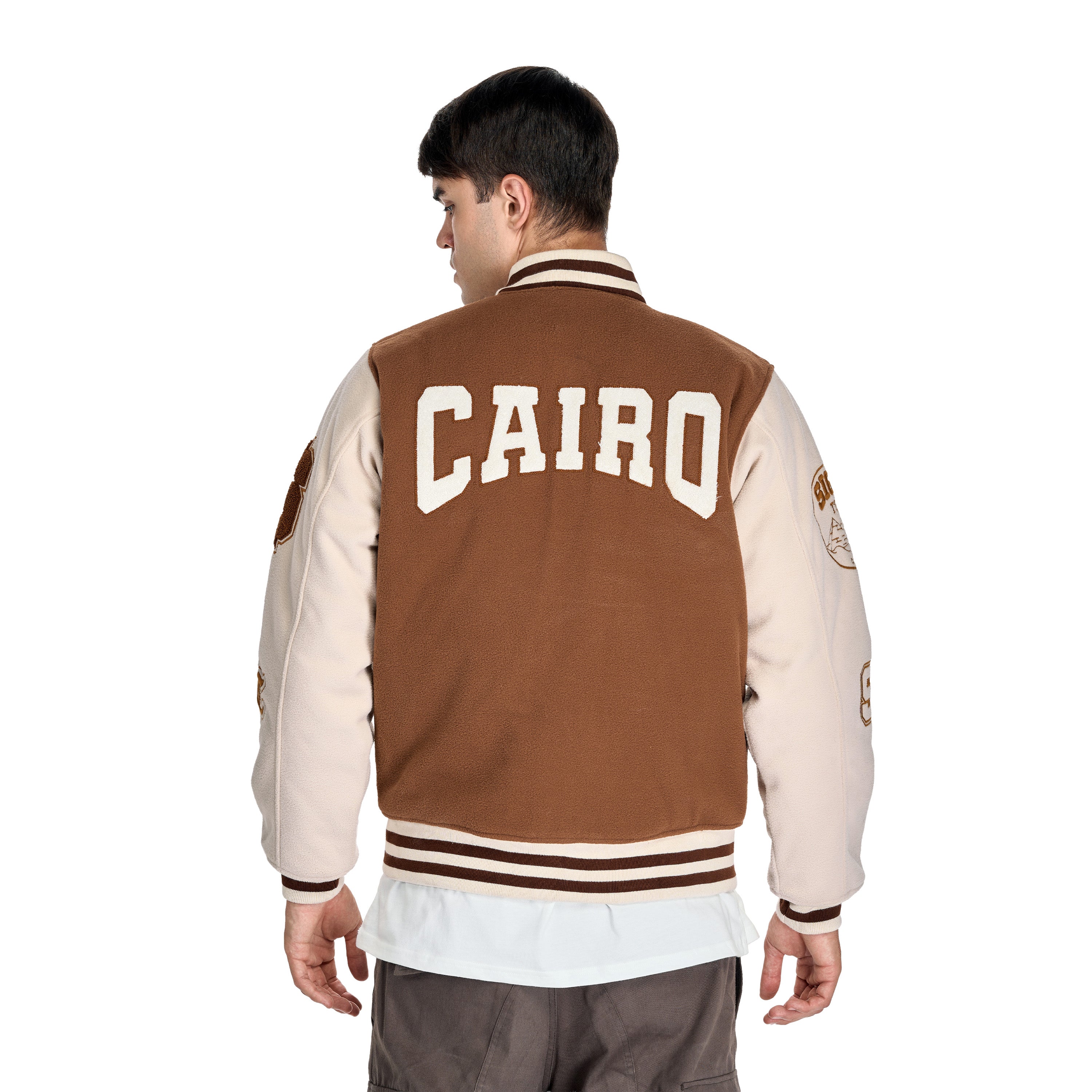 SIGHT Team Brown Varsity Jacket