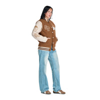 SIGHT Team Brown Varsity Jacket
