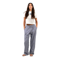 Dark Blue Striped Pants