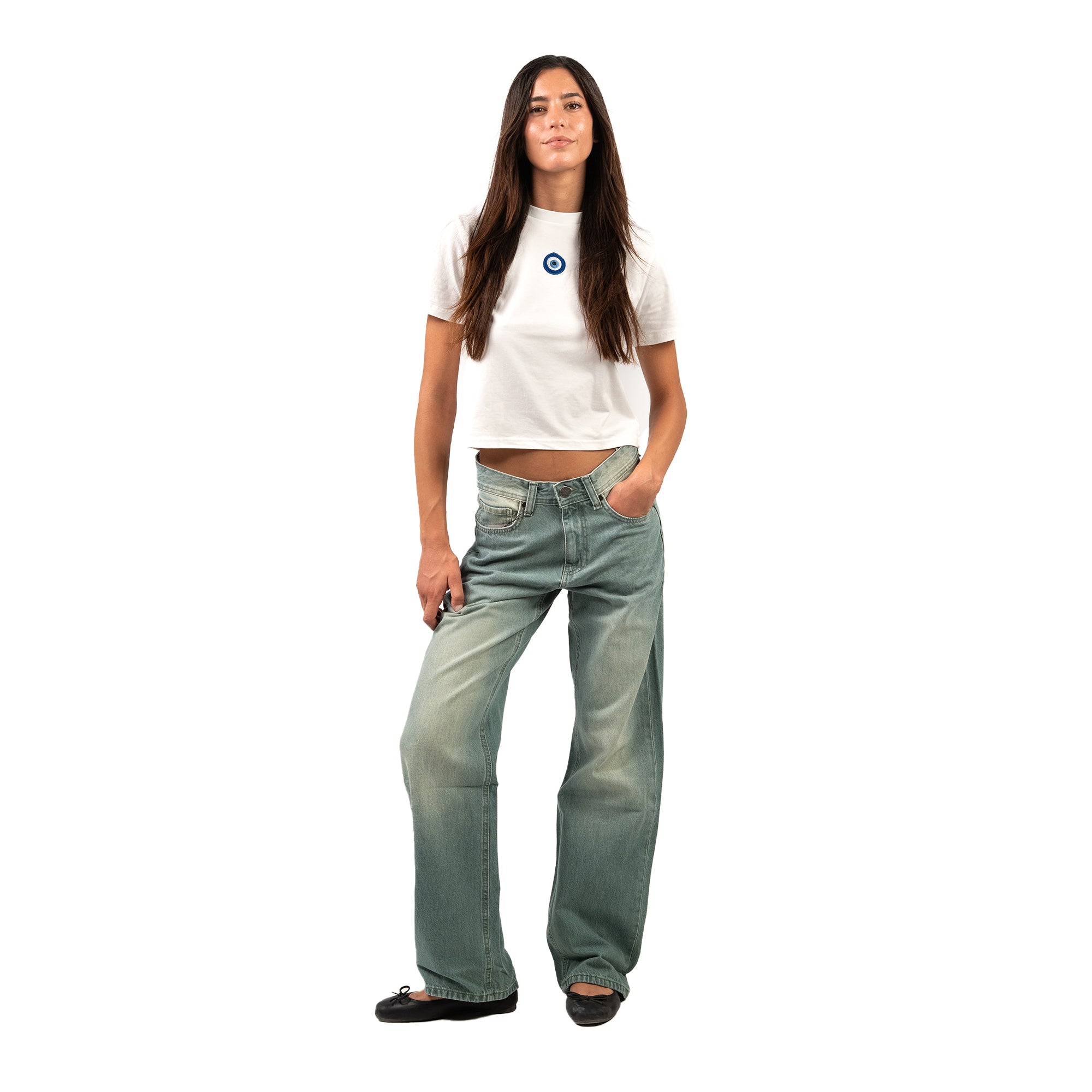 Green Tea Unisex Jeans