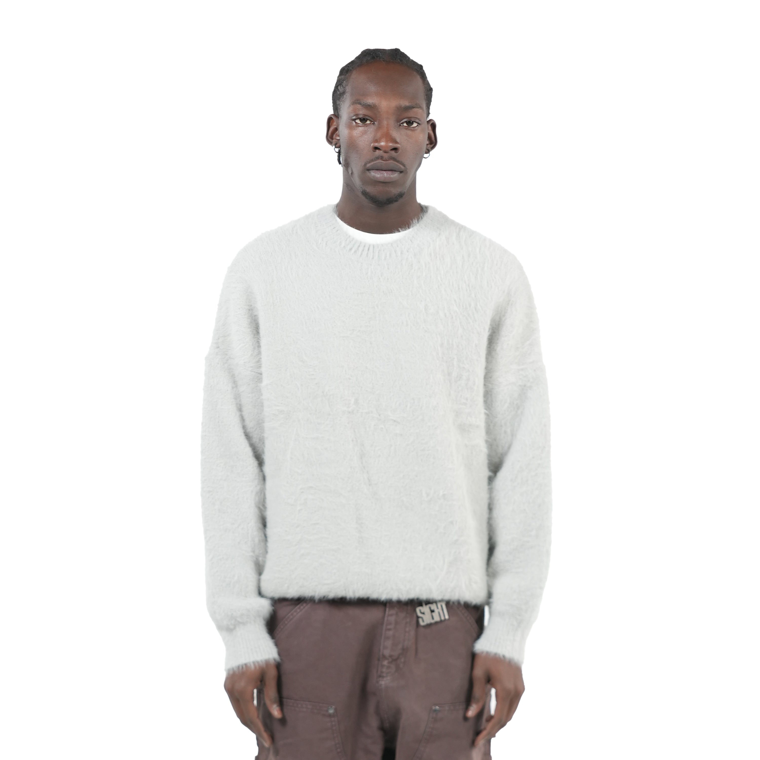 Grey Mohair Sweater