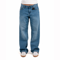 Low Waist "Old School Navy" Women Jeans