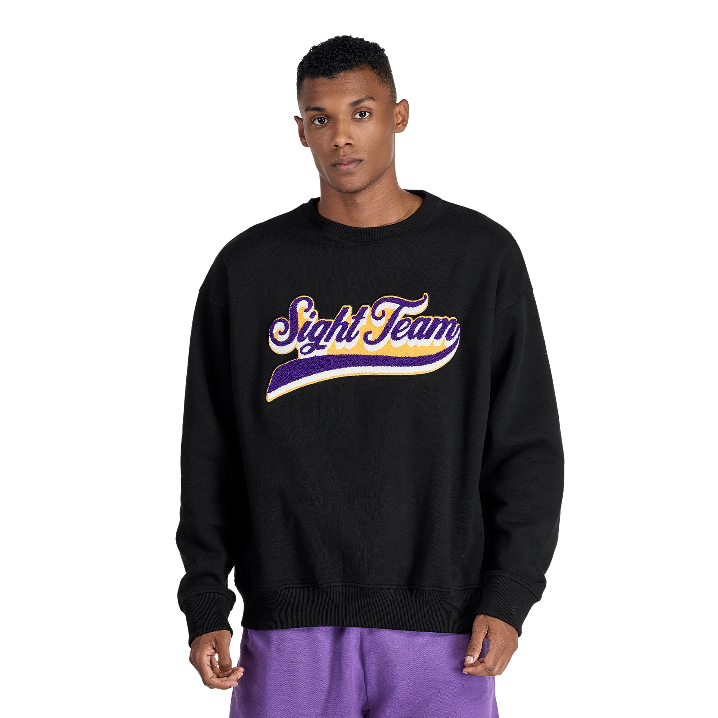 SIGHT Team Black Crewneck