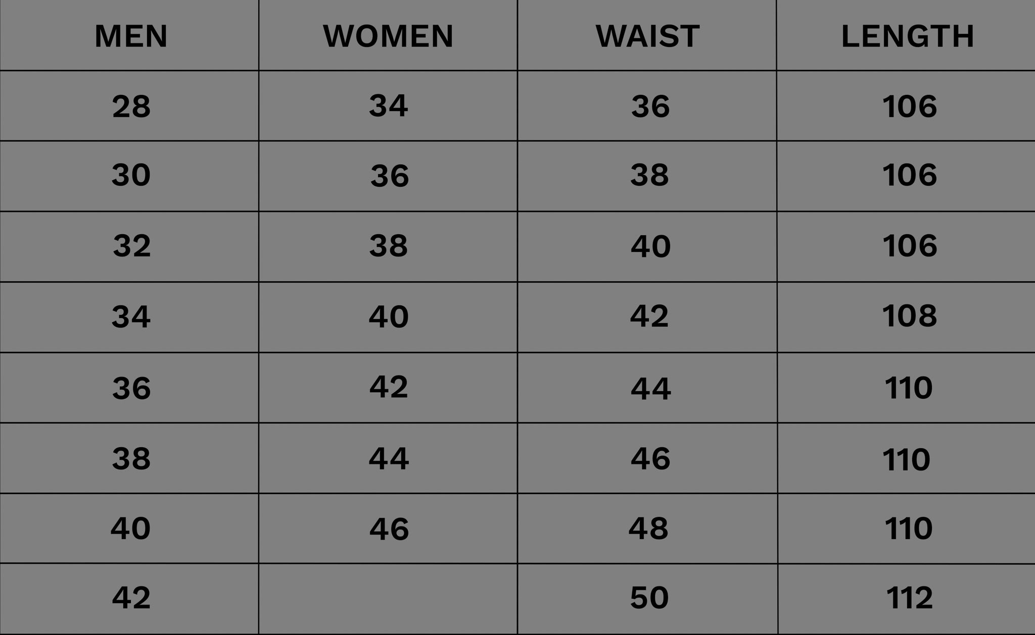 Light Grey Unisex Jeans