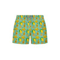 Yellow Fruit Summer Swim Shorts
