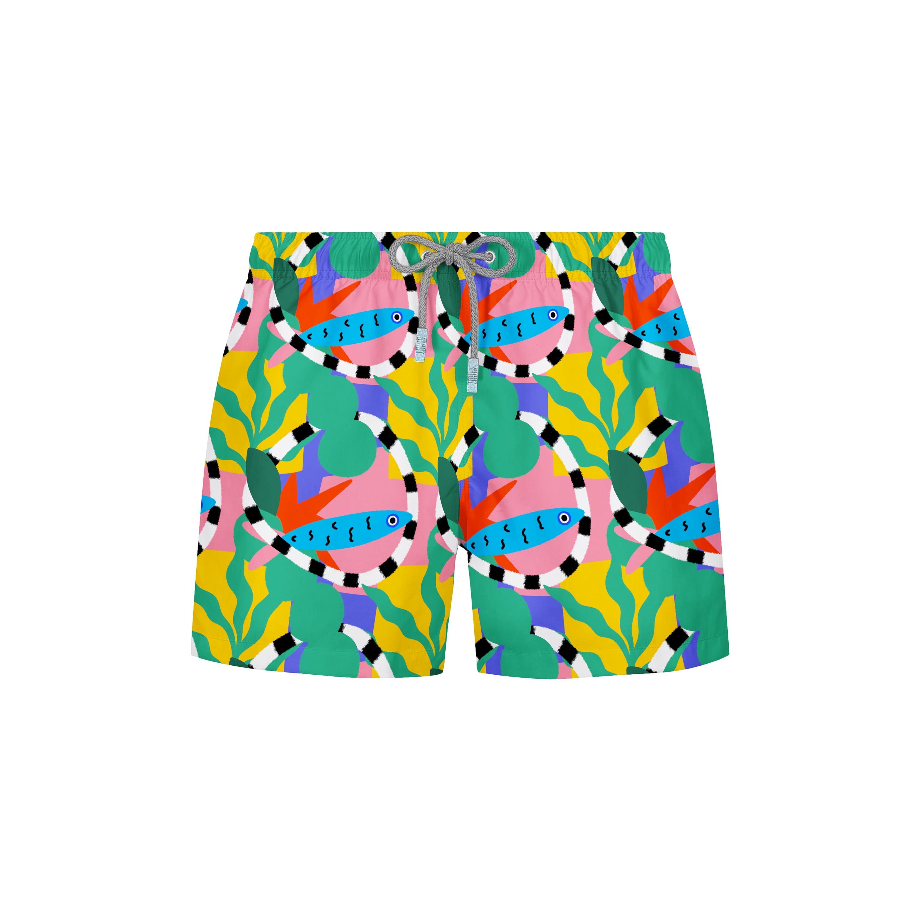 Fishy Jungle Swim Shorts